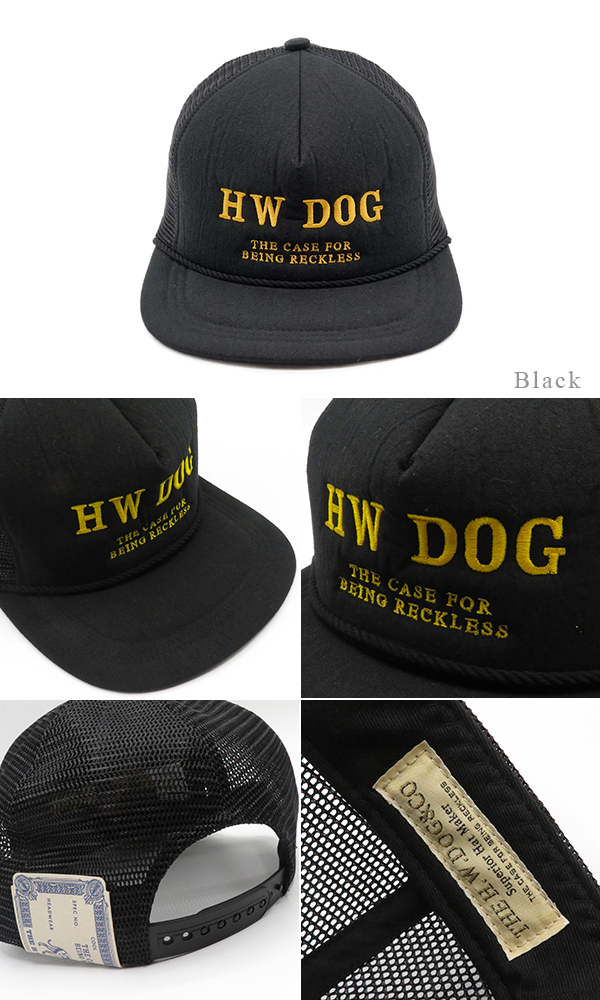 THE H.W.DOG&CO. コットンリネン|スナップバック|メッシュ
