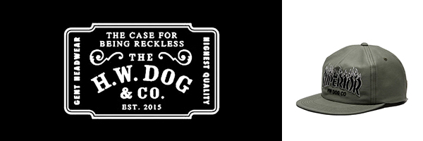 THE H.W.DOG&CO. コットンバックサテン|ベースボールキャップ