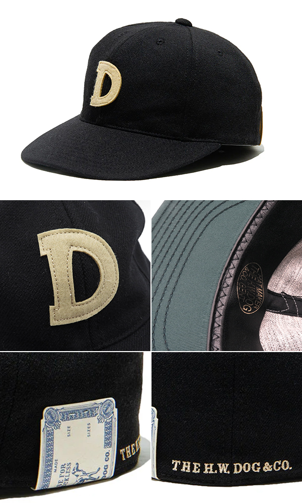 UMPIRE BASEBALL CAP - Black – THE H.W.DOG&CO.