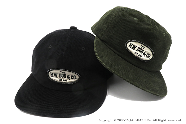 CORDUROY WORKERS CAP - Black – THE H.W.DOG&CO.