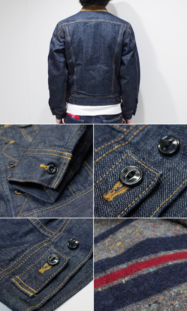 STUDIO D'ARTISAN ステュディオダルチザン ブランケットデニムジャケット『DENIM RANCH JACKET』【アメカジ・G