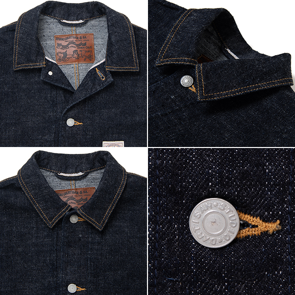 STUDIO D'ARTISAN ステュディオダルチザン 15oz.|デニム|ワークコート