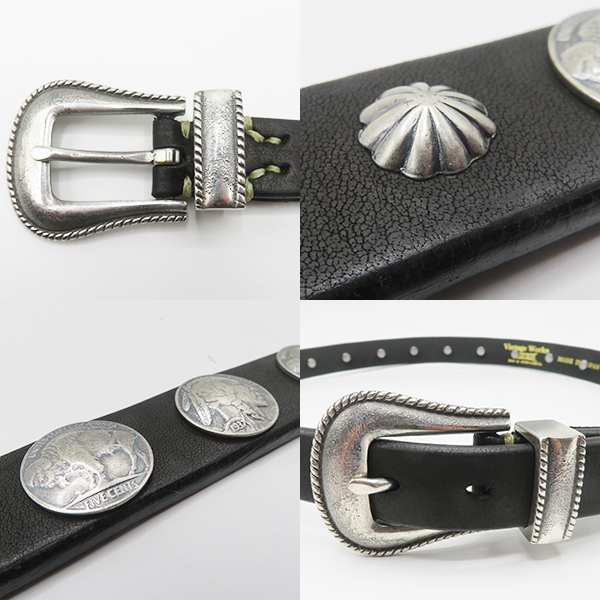 Vintage Works ハンドメイドレザーベルト