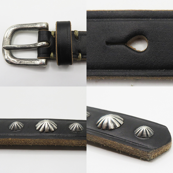 Vintage Works ハンドメイドレザーベルト