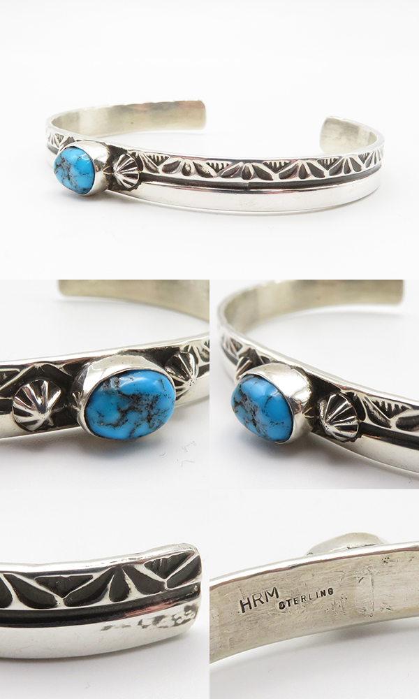 Henry Mariano インディアンジュエリー HRM ナバホ族 バングル INDIAN JEWELRY(インディアンジュエリー)】Navajo Bnagle by