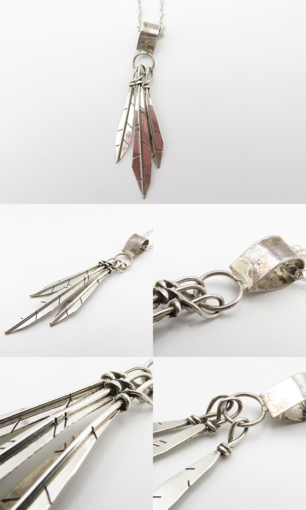 INDIAN JEWELRY ナバホ族|ワイヤー|スタンプ|ペンダントトップ