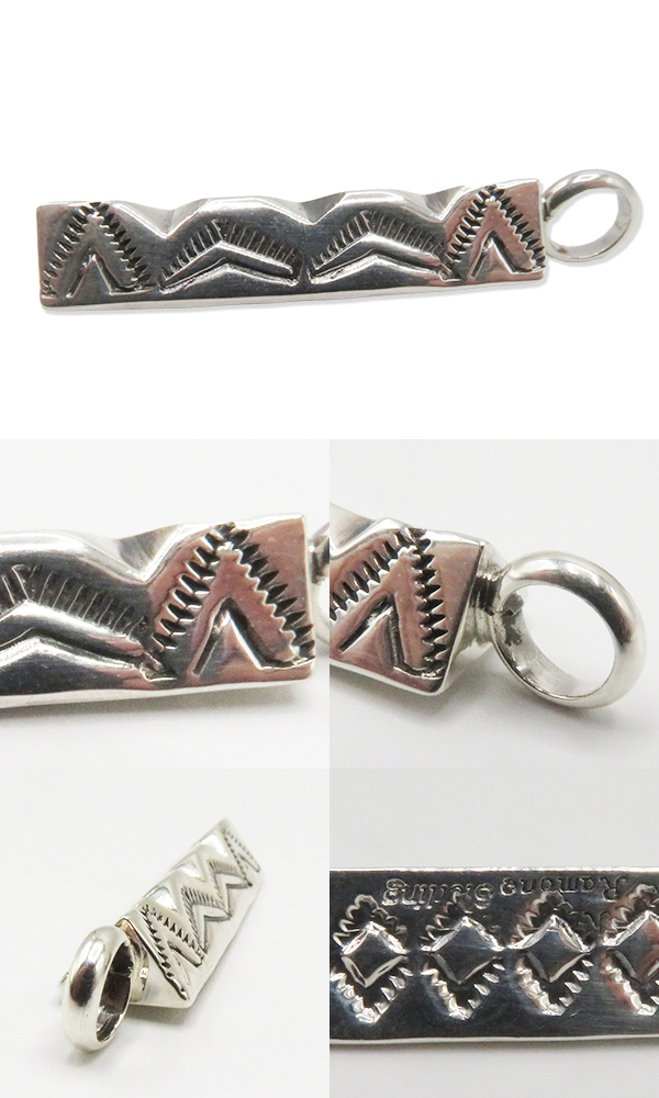 INDIAN JEWELRY ナバホ族|Triangular prism|ペンダントトップ『Navajo