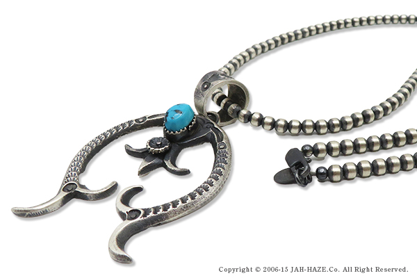INDIAN JEWELRY ナバホ族|ナジャ|ナバホパール|ネックレス|60cm