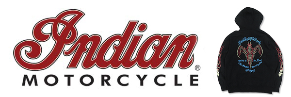 INDIAN MOTORCYCLE インディアン 裏起毛|ピンストライプ|W ZIP|ジップ