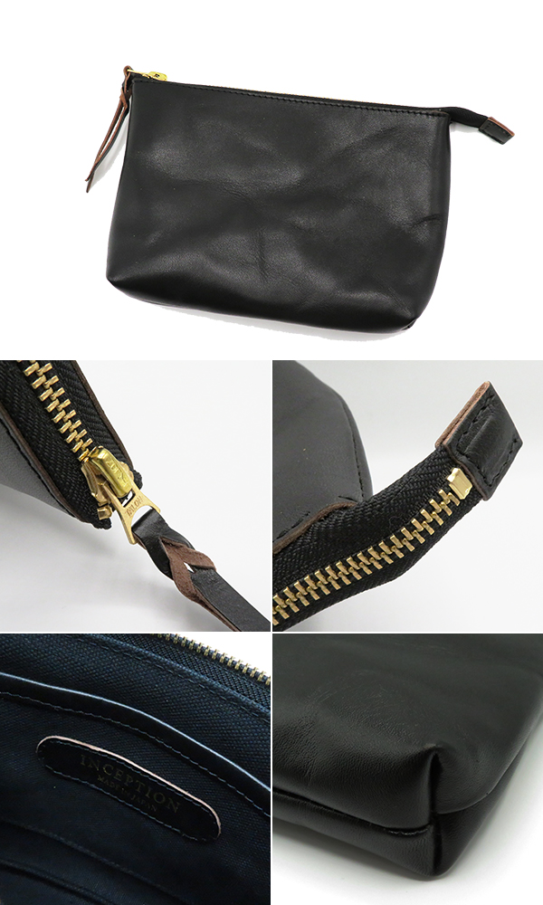 INCEPTION インセプション ホースハイド|ポーチ|クラッチ|バッグイン
