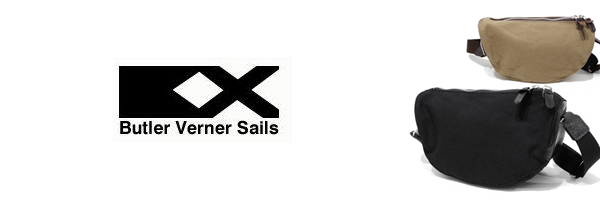 Butler Verner Sails　キャンバス×本革 ミニショルダーバッグ