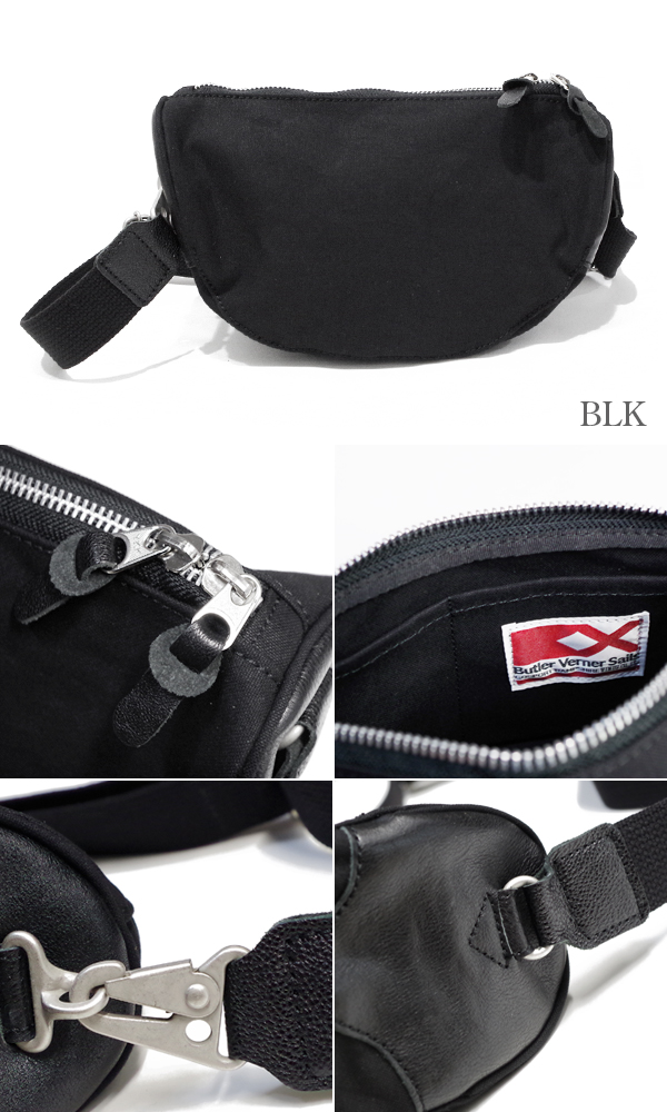 Butler Verner Sails　キャンバス×本革 ミニショルダーバッグ