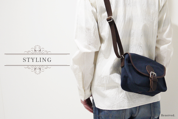 Butler Verner Sails　パラフィンミニショルダーバッグ