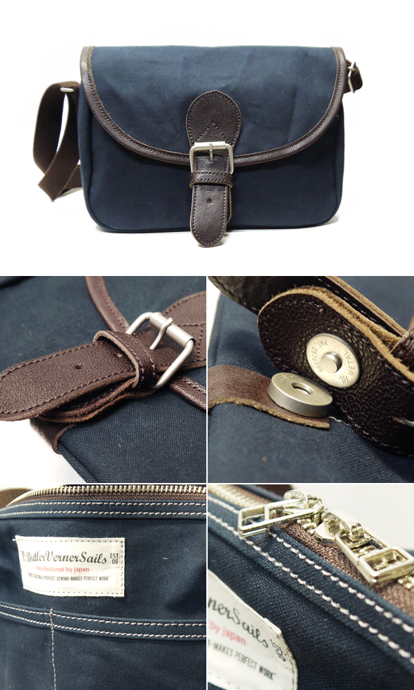 Butler Verner Sails　パラフィンミニショルダーバッグ