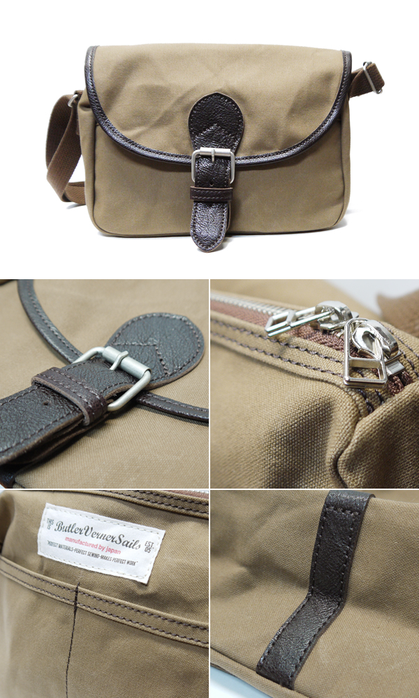 Butler Verner Sails　パラフィンミニショルダーバッグ