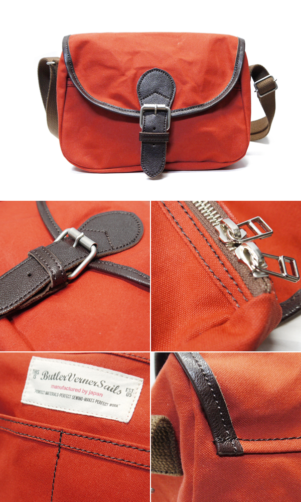 Butler Verner Sails　パラフィンミニショルダーバッグ