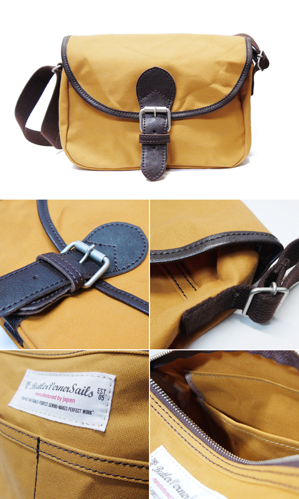 Butler Verner Sails　パラフィンミニショルダーバッグ