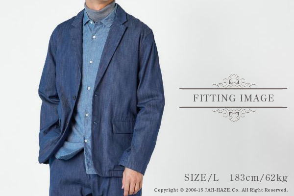 JAPAN BLUE ジャパンブルー シンデニム|テーラードジャケット『Tailored Jacket  SHIN-DENIM』【アメカジ・ワーク】JBOT12013A