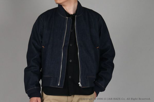 JAPAN BLUE ジャパンブルー 11.5ozナチュラルデニム|ボンバー