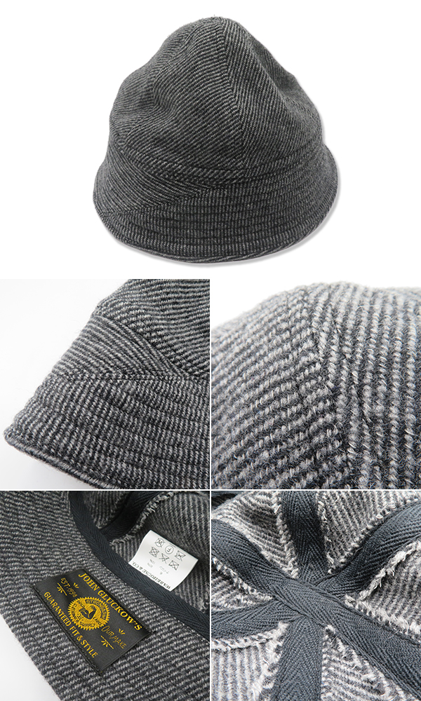 John Gluckow ジョングラッコー WAREHOUSE ツイードウール|プリズン