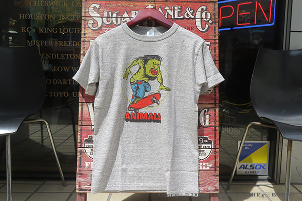 ジョングラッコー Lot JG-CS06 Animal Skater T TAKEOFF