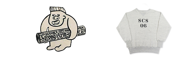 John Gluckow ジョングラッコー WAREHOUSE 吊り裏起毛|両Vガゼット