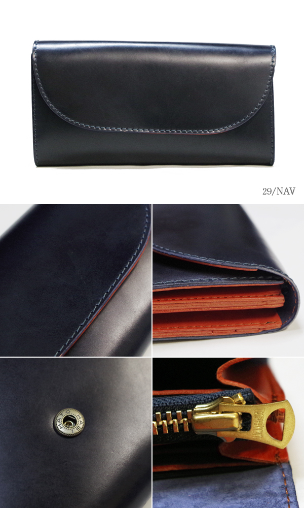 BARNS Master Hand FLAP LONG WALLET CORDVAN