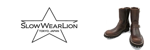 SLOW WEAR LION スローウエアライオン ダブルステッチダウン|クロム