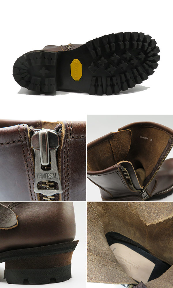 SLOW WEAR LION スローウエアライオン ダブルステッチダウン|クロム