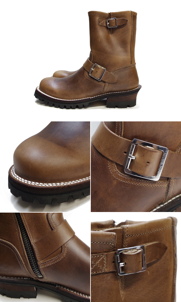 SLOWWEARLIONクロムエクセルレザーエンジニアブーツ5295HT 8E 楽天市場】SWL【SLOW WEAR LION】ZIP ENGINEER BOOTS HORWEEN