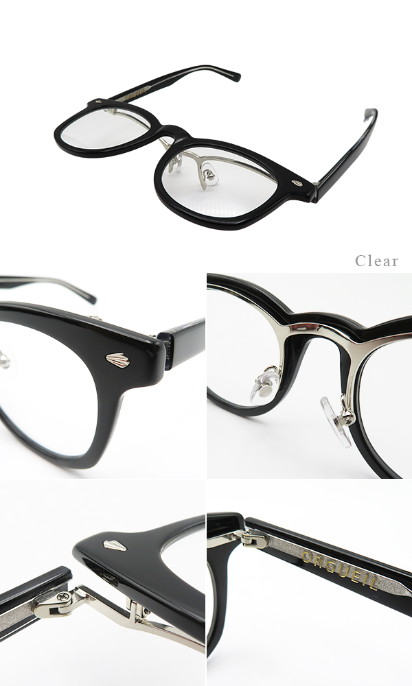 ORGUEIL Boston Glasses