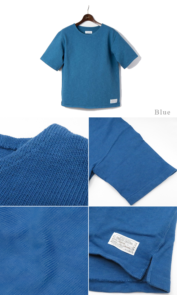 【値下げ】Orgueil バスクtシャツ ORGUEIL オルゲイユ 半袖|度詰天竺|ボートネック|バスクシャツ