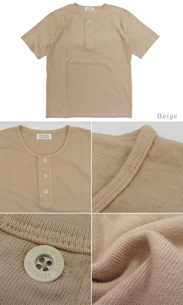 ORGUEIL オルゲイユ 半袖|ヘンリーネック|Tシャツ『Henry T