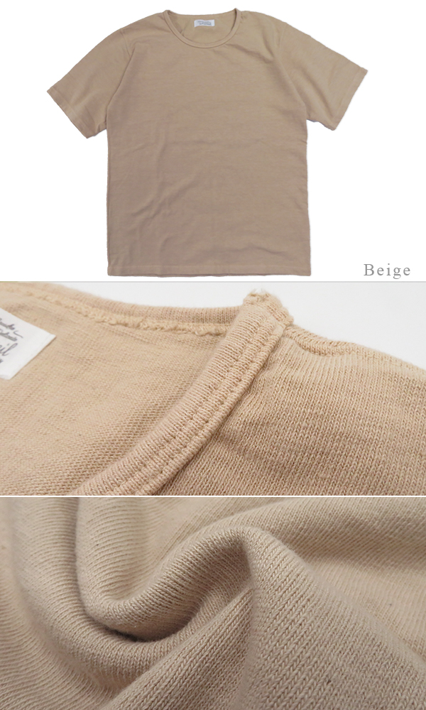 ORGUEIL オルゲイユ 半袖|クルーネック|Tシャツ『Crew T-Shirt