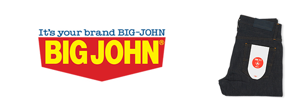 BIG JOHN ビッグジョン 15.5oz.|藍聖セルビッチデニム|スリム
