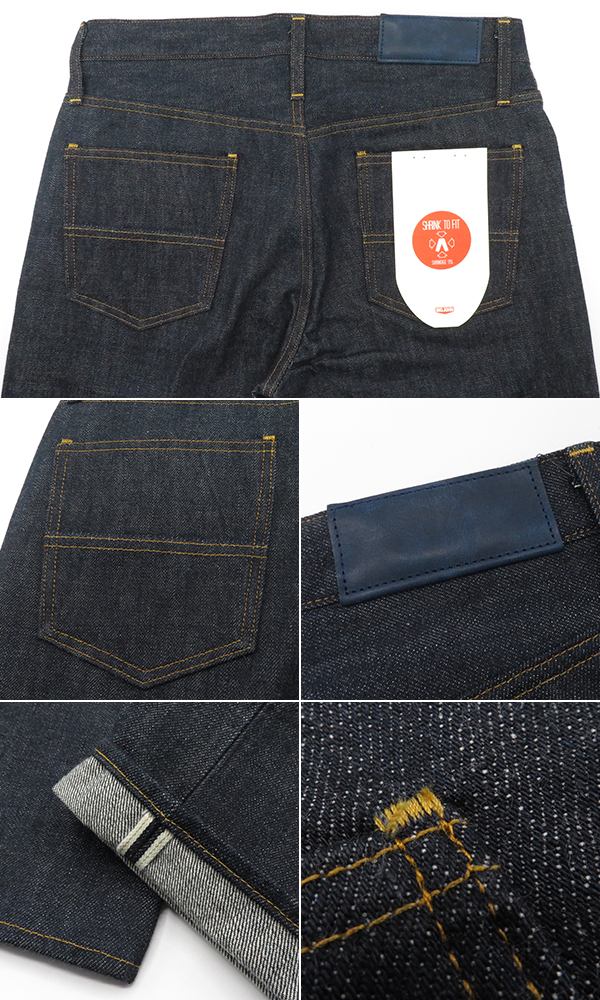 BIG JOHN ビッグジョン 15.5oz.|藍聖セルビッチデニム|スリム BIG JOHN ビッグジョン 15.5oz.|藍聖セルビッチデニム|スリム
