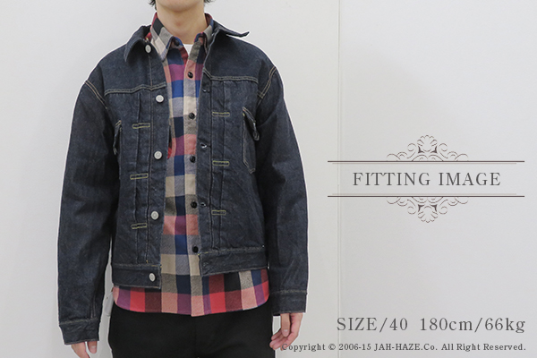 SUGAR CANE 14.25oz DENIM JACKET 1953'MODEL