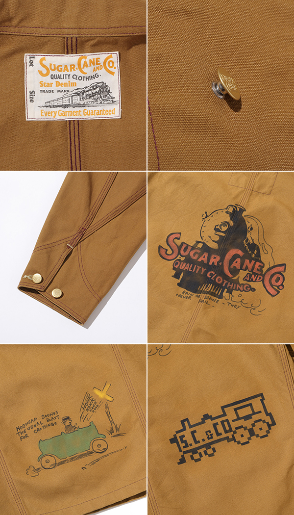 SUGAR CANE シュガーケーン カートゥーン|ダックワークコート