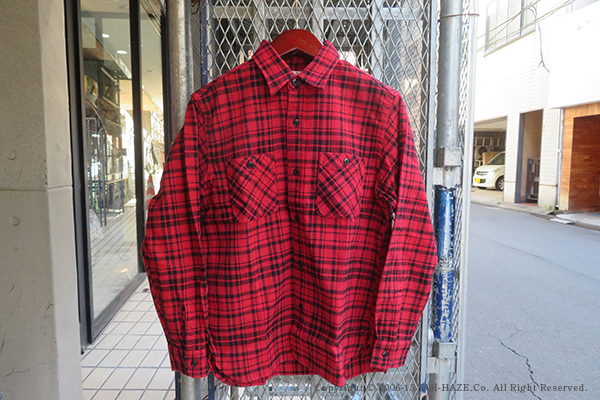 SUGAR CANE シュガーケーン 長袖|ツイル|ネルシャツ『TWILL CHECK WORK