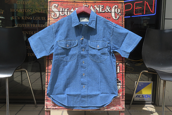 SUGAR CANE FICTION ROMANCE シュガーケーン 半袖|ランダムストライプ