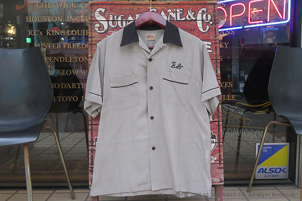 style eyes スタイルアイズ　ボーリングシャツ　XL グレー　東洋 東洋エンタープライズ スタイルアイズ STYLE EYES 半袖シャツ