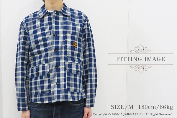SAILOR MOKU セーラー・モク パラカチェック|ワークジャケット『PALAKA CHECK WORK  JACKET』【アメカジ・ワーク】SS15279