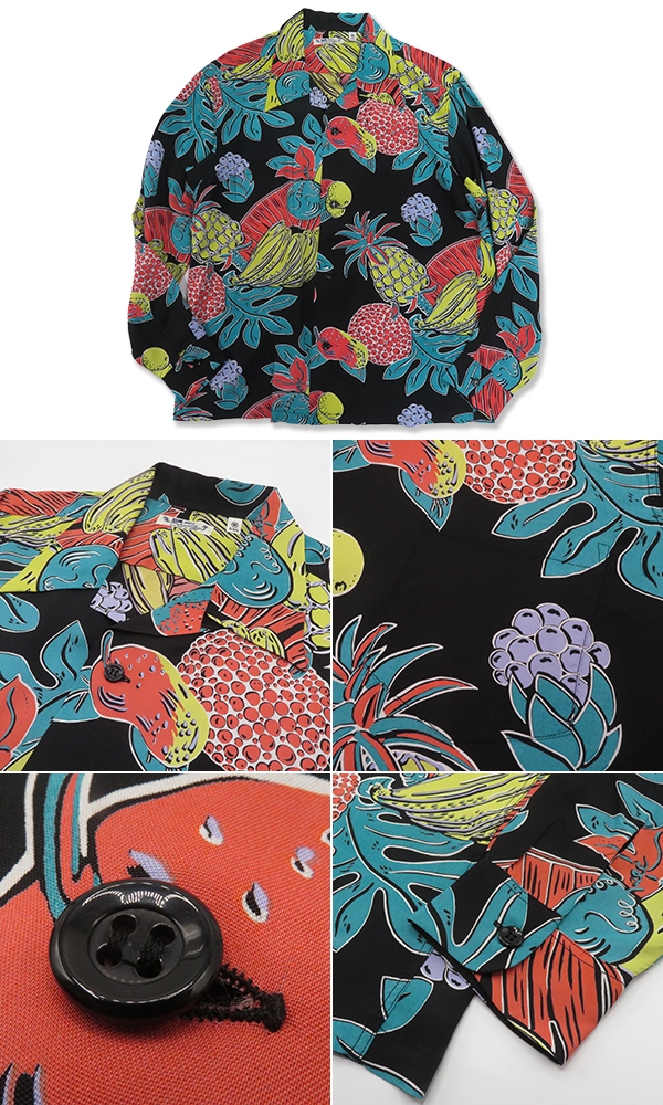 SUNSURF L/S RAYON ALOHA