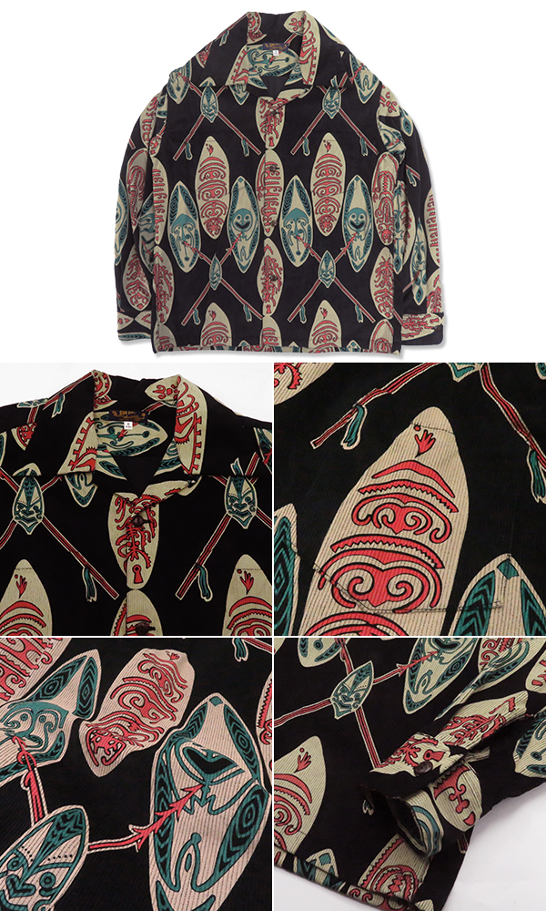 SUNSURF L/S RAYON ALOHA