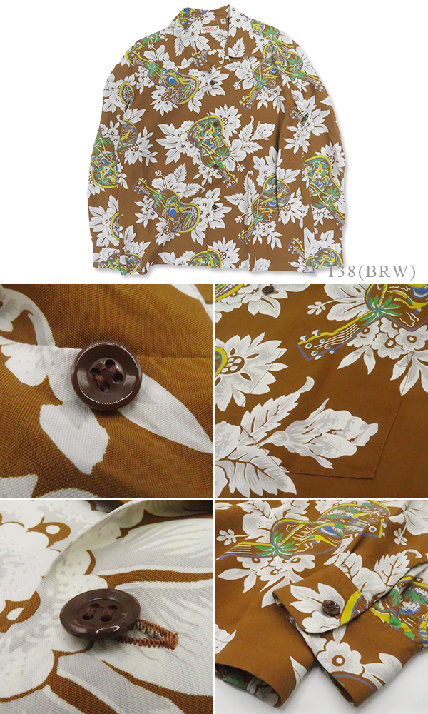 SUNSURF L/S RAYON ALOHA