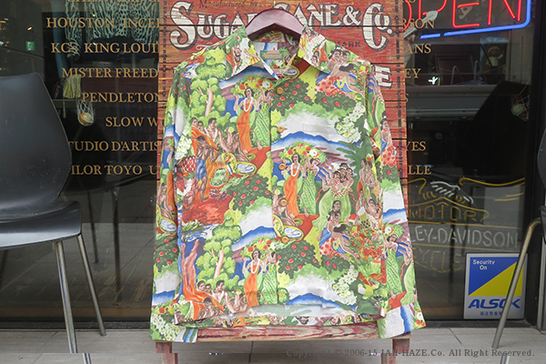 SUNSURF L/S RAYON ALOHA