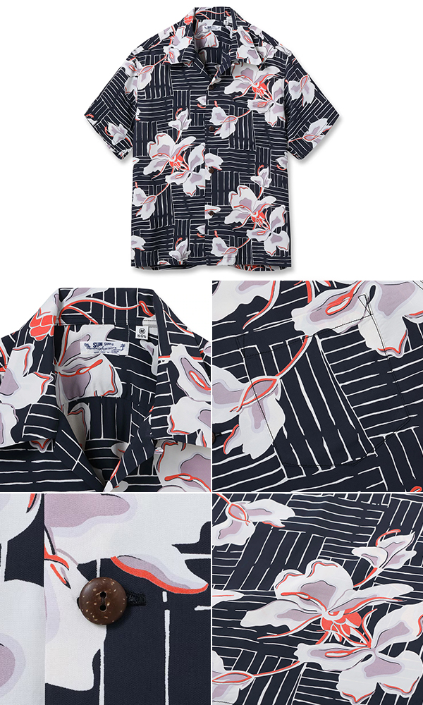 SUNSURF L/S RAYON ALOHA